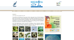 Desktop Screenshot of neobiota.info